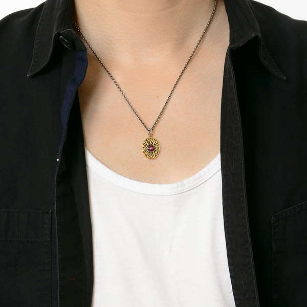 シルバーネックレス