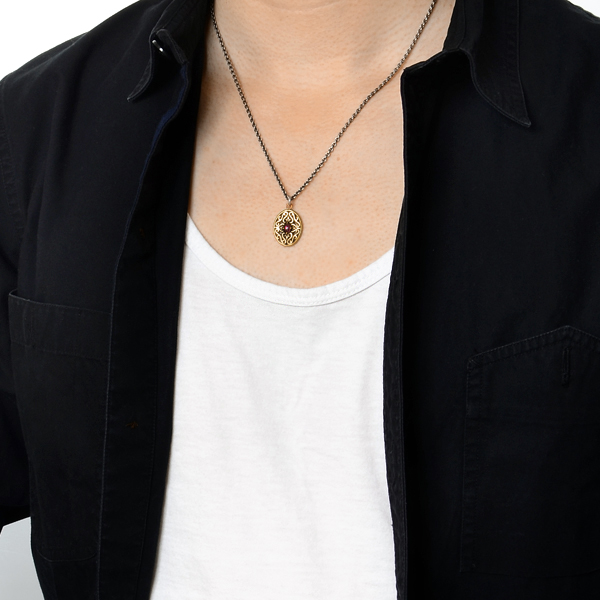 シルバーネックレス