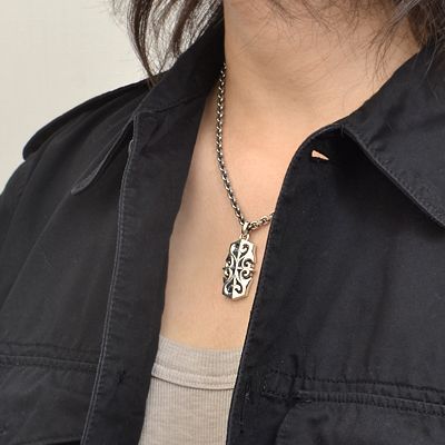 シルバーネックレス