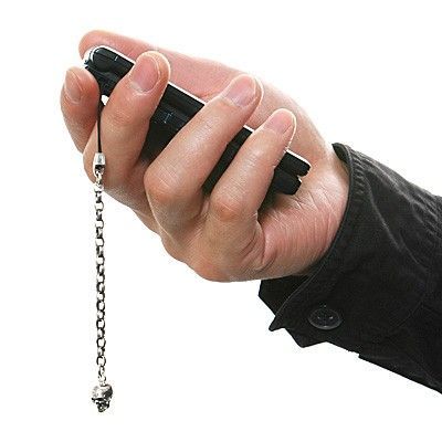 シルバー携帯ストラップ