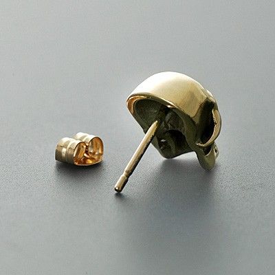 ゴールドスタッドピアス(片耳用)