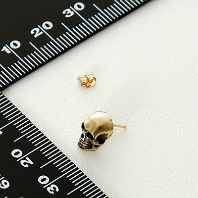 ゴールドスタッドピアス(片耳用)