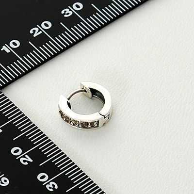 シルバーフープピアス(片耳用)