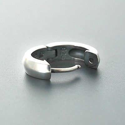 シルバーフープピアス(片耳用)