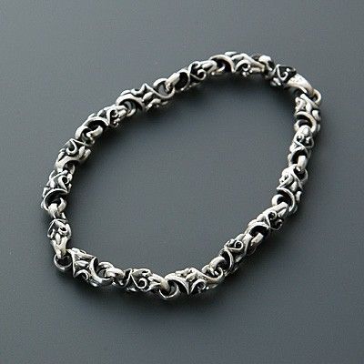 シルバーペアブレスレット