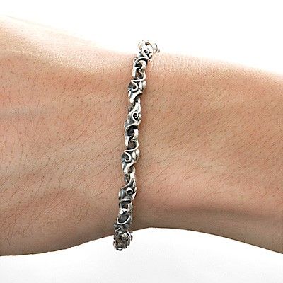 シルバーペアブレスレット