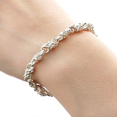 シルバーペアブレスレット