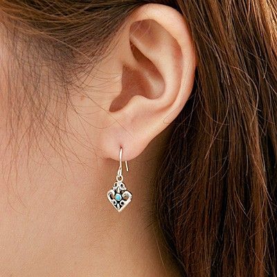 シルバーフックピアス