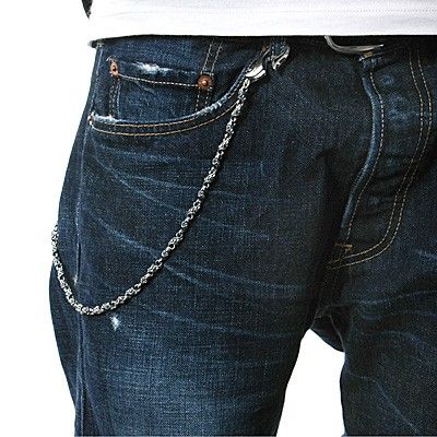 シルバーウォレットチェーン