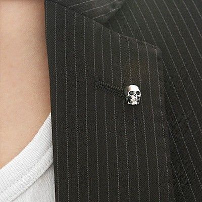 シルバーピンバッジ