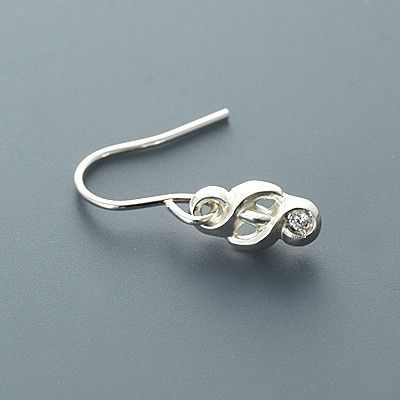 シルバーフックピアス