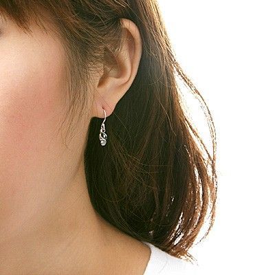 シルバーフックピアス
