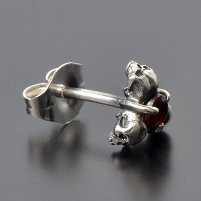 シルバースタッドピアス(片耳用)