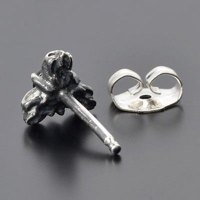 シルバースタッドピアス(片耳用)