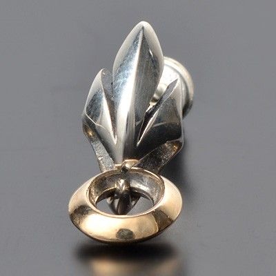 シルバースタッドピアス(片耳用)