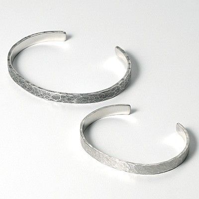 シルバーペアバングル