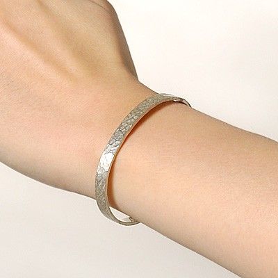 シルバーペアバングル