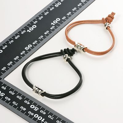 レザーペアブレスレット
