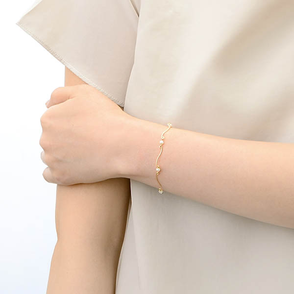 ゴールドフィルドブレスレット