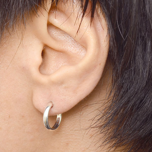 シルバーピアス(片耳用)