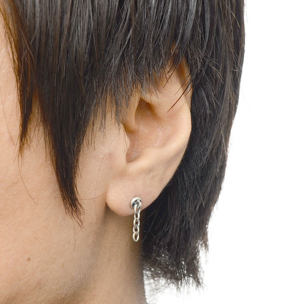 シルバーピアス(片耳用)