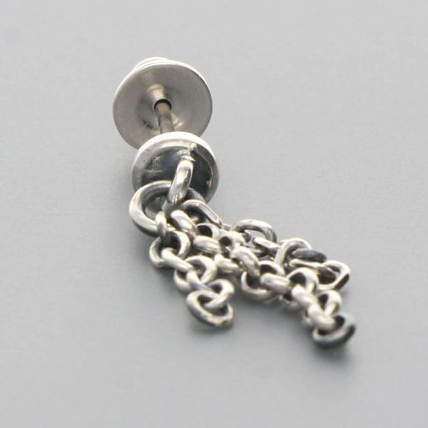 シルバーピアス(片耳用)