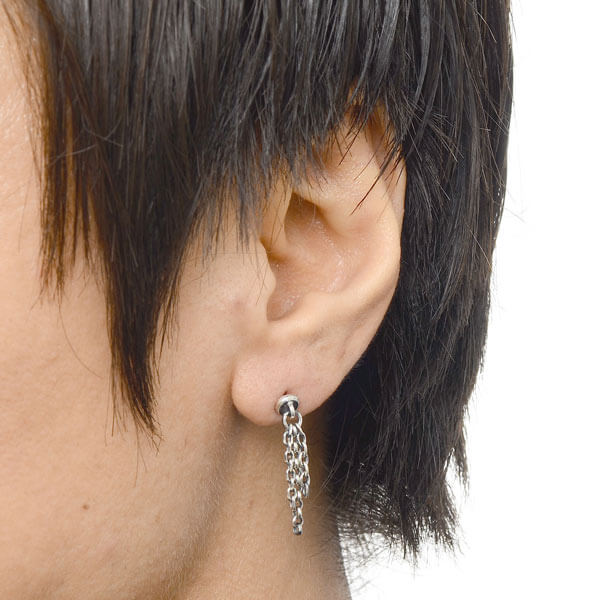 シルバーピアス(片耳用)