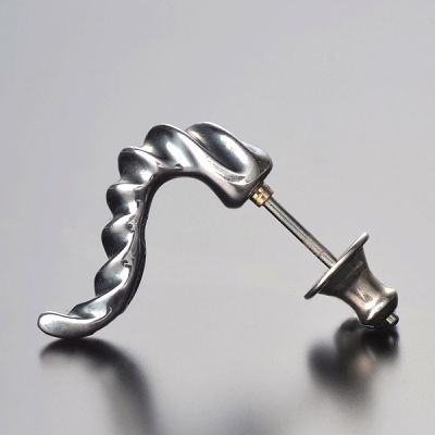 シルバースタッドピアス(片耳用)