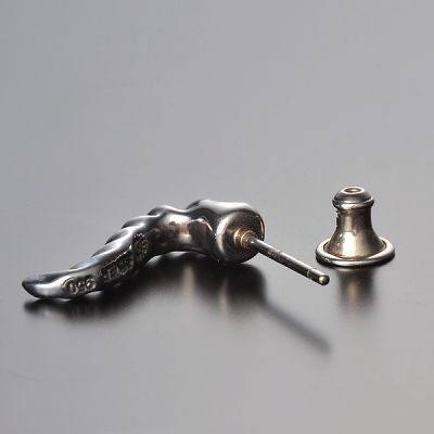 シルバースタッドピアス(片耳用)