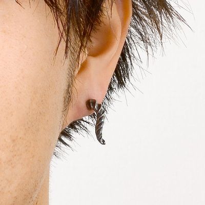 シルバースタッドピアス(片耳用)