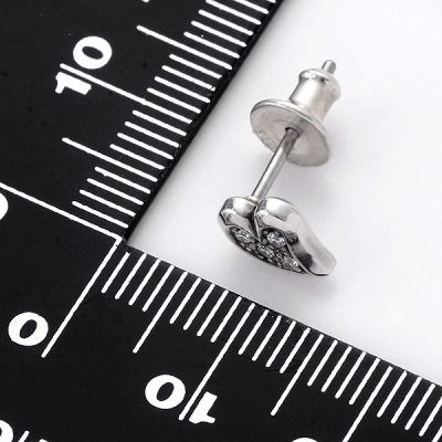 シルバースタッドピアス(片耳用)