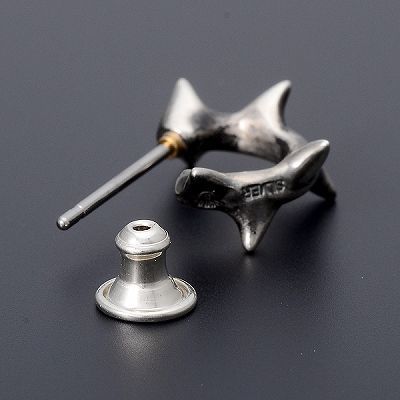 シルバーフープピアス(片耳用)