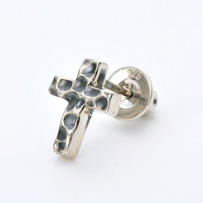 シルバースタッドピアス(片耳用)