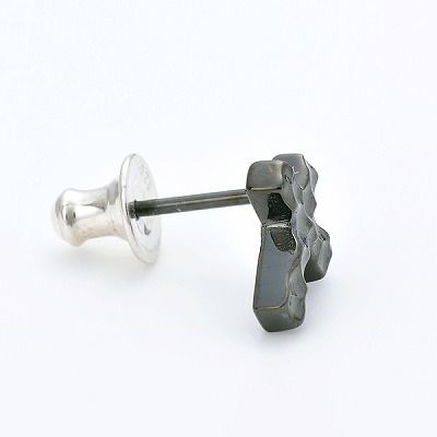 シルバースタッドピアス(片耳用)