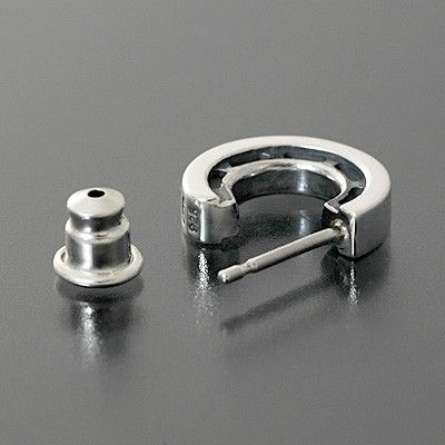 シルバースタッドピアス(片耳用)