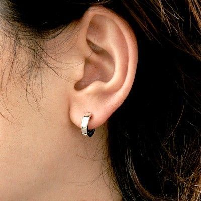 シルバースタッドピアス(片耳用)