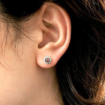 シルバースタッドピアス(片耳用)