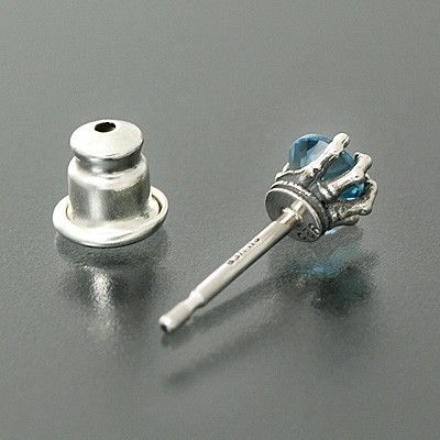 シルバースタッドピアス(片耳用)