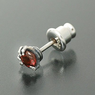 シルバースタッドピアス(片耳用)