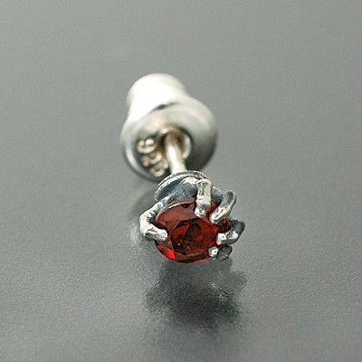 シルバースタッドピアス(片耳用)