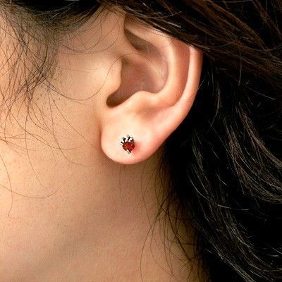 シルバースタッドピアス(片耳用)