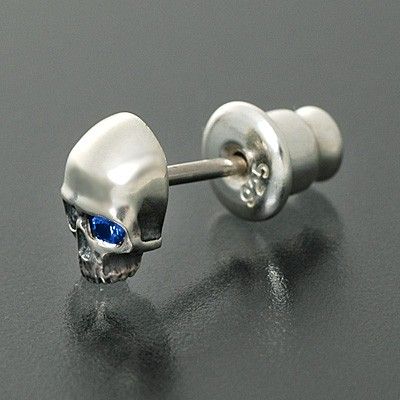 シルバースタッドピアス(片耳用)