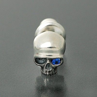 シルバースタッドピアス(片耳用)