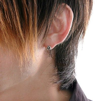 シルバースタッドピアス(片耳用)