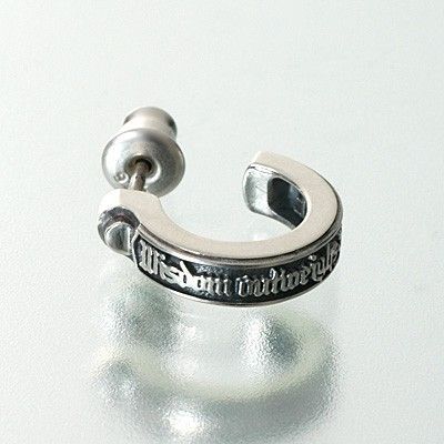 シルバーフープピアス(片耳用)