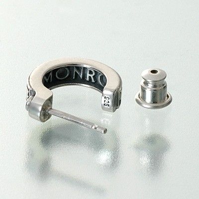 シルバーフープピアス(片耳用)