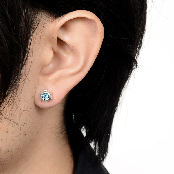 シルバーピアス(片耳用)