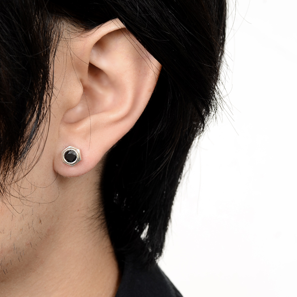 シルバーピアス(片耳用)