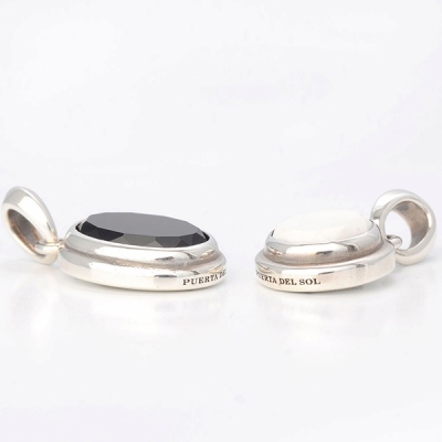 シルバーペアペンダントトップ