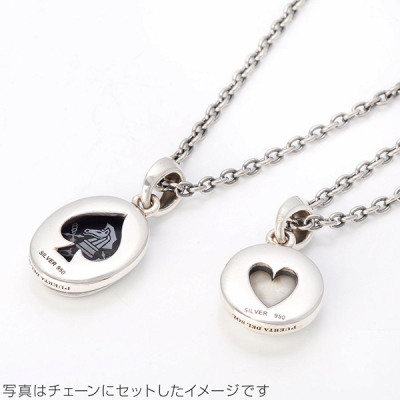 シルバーペアペンダントトップ